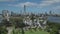 Aerial landscape view of Surfers Paradise Queensland Australia