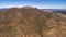 Aerial landscape view of the Western Escarpment of Wilpena Pound