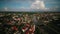 Aerial Lithuania Vilnius June 2018 Sunny Day 15mm Wide Angle 4K Inspire 2 Prores