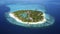 The Aerial Majesty of Maldives. Generative AI