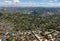 Aerial of Manila Memorial Park, in Sucat, Paranaque, Metro Manila, Philippines.