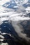 Aerial- Melting Icefields Near Fairbanks Alaska