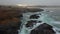 Aerial of Mendocino Coastline