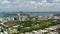 Aerial Miami Beach scene 4k 60p