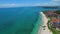 Aerial Miami Fisher Island 4k