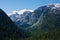 Aerial of Misty Fjords