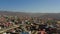 Aerial Mongolia Ulaanbaatar Impoverished Villages September 2019 Sunny Day 4K Mavic Pro