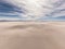 Aerial morning wide view over Uyuni salar. South of Bolivia