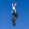 Aerial motocross stunt