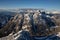 Aerial Mountain Landscape near Vancouver