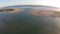 Aerial of the Mouth of the Murray River