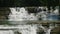 Aerial move forward view of Multi tiered falls. Tinuy an in Bislig. Mindanao, Philippines.