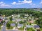 Aerial of a Neighborhood in Parkville in Baltimore County, Maryland