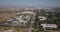 Aerial of new Google plex HQ with solar panels and tensile structure on the roof