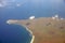 Aerial of Northwest tip of Molokai