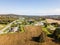 Aerial of Open Land off Route 30 in Gettysburg, Pennsylvnia in t