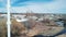 Aerial orbit around bridge in Westminster Colorado