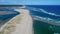 Aerial at Orleans, Cape Cod Showing the Nauset Harbor Inlet