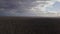 Aerial Over Wide Open African Plains Lens Flare