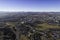 Aerial overlooking kopavogur suburb in Reykjavik Iceland