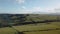 Aerial Pan of Windgates, Greystones and Countryside Surrounding Big Sugar Loaf, Co. Wicklow