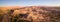 Aerial panorama of Ait Ben Haddou in Morocco