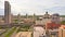 Aerial panorama of Albany, New York