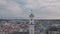 Aerial panorama of the ancient european city Lviv, Ukraine. Town Hall, Ratush