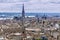 Aerial panorama of Bordeaux - Basilica of St. Michael and Grosse cloche ou Porte Saint-Eloi