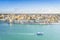 Aerial panorama of Brindisi, Puglia, Italy