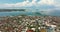 Aerial panorama of Cebu City, Philippines.