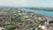 Aerial panorama of Cebu City, Philippines.