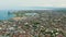 Aerial panorama of Cebu City, Philippines.