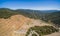 Aerial panorama of Dartmouth dam, Australia