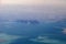 Aerial panorama of Doha
