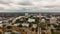 Aerial panorama Downtown Tallahassee FL USA