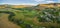 Aerial panorama of Eskdale and Mitta Mitta Valley, Australia
