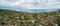 Aerial panorama of Frankston suburb in Australia