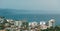 Aerial panorama of puerta vallarta