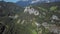 Aerial panorama of Semmering railway, Austria