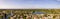 Aerial panorama Sunrise FL residential neighborhoods