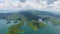 Aerial panorama view on Cheow Lan Lak in Thailand