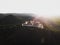 Aerial panorama view of idyllic benedictine abbey cloister monastery Stift Gottweig in Krems Wachau Lower Austria Europe