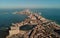 Aerial panoramic photography La Manga del Mar Menor
