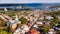 Aerial Panoramic View Annapolis Maryland State House Capital City