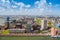 Aerial panoramic view of Rotterdam, The Netherlands, Holland