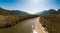 Aerial Panoramic View of Squamish River