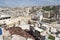 Aerial Panoramic View Of A Tannery And The Old Town Of Fes El Bali In Morocco