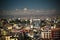 Aerial panoramic view to Antananarivo, capital of Madagascar