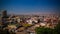 Aerial panoramic view to Antananarivo, capital of Madagascar